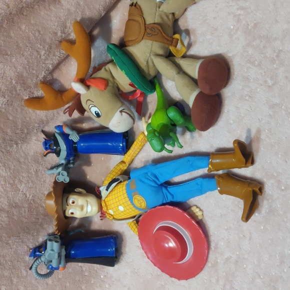 Vintage Woody and bullseye by Star Bean/mattel Plus Extra - Picture 1 of 6
